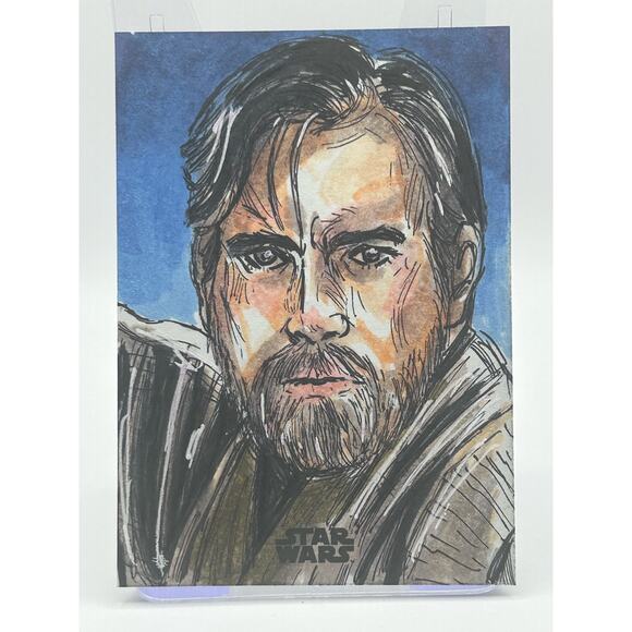 2024 Topps Chrome Star Wars Obi-Wan Kenobi Sketch Card 1/1 Rico Dela Rosa SSP